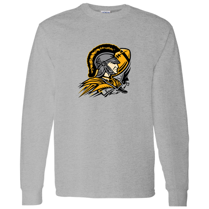 tc-trojans-football-graphic-v2-gildan-ls-t-shirt-5-3-oz — Sport Grey — Front — source sha256 5b1a53a2a9f7cf7e7739e60c60be1c70edca3038c707b069c7b711eaf9dda258 — Color position 5