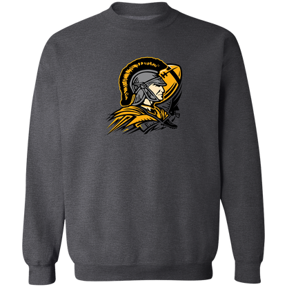 tc-trojans-football-graphic-v2-gildan-crewneck-pullover-sweatshirt — Dark Heather — Front — source sha256 6eeebbd43f737aa4efd3ff7eeba696b86d87b55db1bb49cb5588e565f863e294 — Color position 6