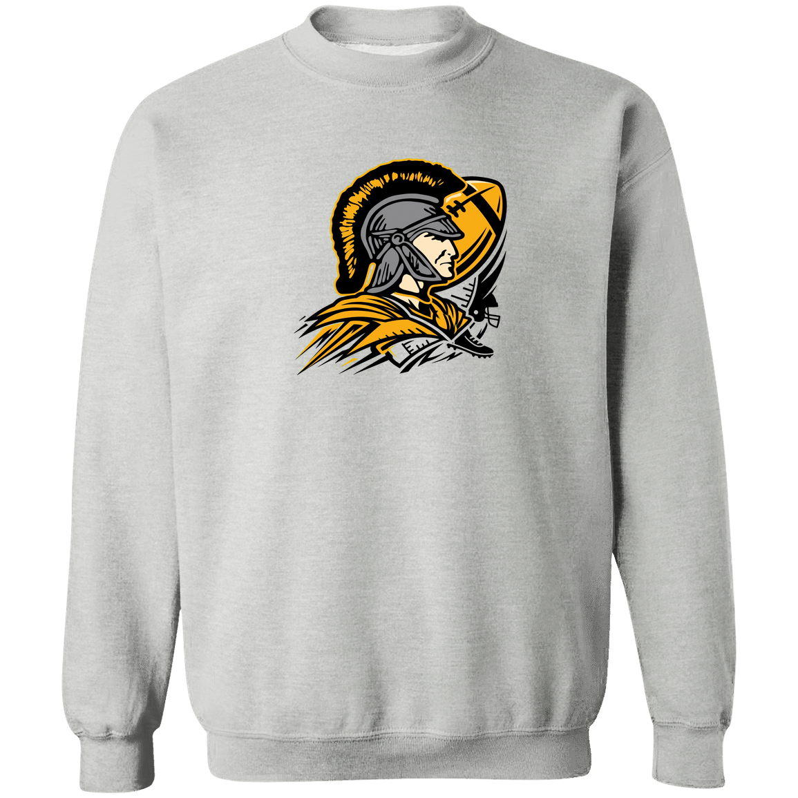 tc-trojans-football-graphic-v2-gildan-crewneck-pullover-sweatshirt — Sport Grey — Front — source sha256 714699687ab5d558df5cc202f7c266fe56af9d9dd3da7bf865ef97520865b7db — Color position 1