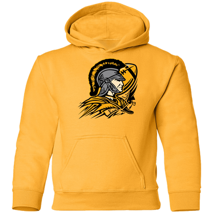 tc-trojans-football-graphic-v2-gildan-youth-pullover-hoodie — Gold — Front — source sha256 79d27ec83a94138c50ad184bd3ef63ed52e8ceffbfac236889fff903839e9e0c — Color position 5