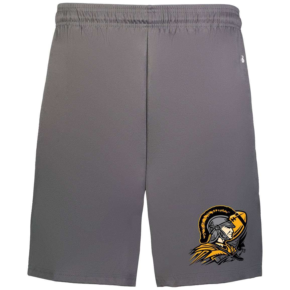 tc-trojans-football-graphic-v2-badger-adult-b-core-7-inch-short-with-pockets — Graphite — Front — source sha256 7f292354cb5f168d350a5c1161d13f5a81508248d2154b5af4d991f3c7f059cf — Color position 2