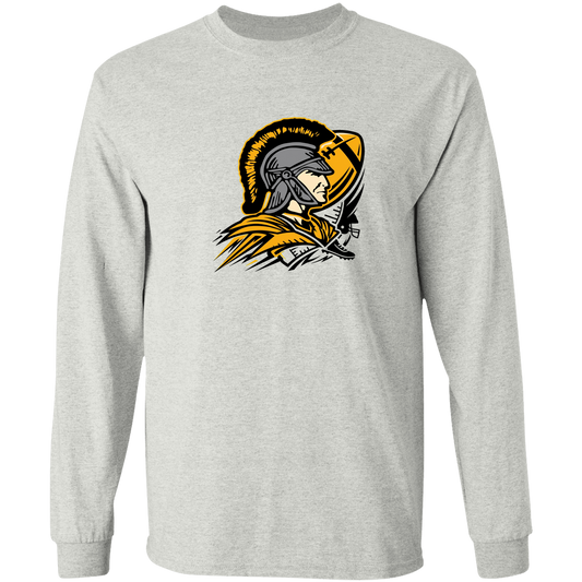 tc-trojans-football-graphic-v2-gildan-ls-t-shirt-5-3-oz — Ash — Front — source sha256 9583063e8fbfbc0a543174f2dbc960a3c814b3c7abbd92c87409add696c148bb — Color position 1