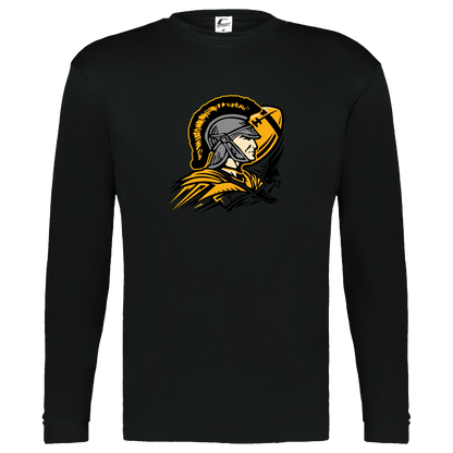 tc-trojans-football-graphic-v2-c2-kids-performance-long-sleeve-tee — Black — Front — source sha256 98b6e938e6c2816e926138caf8fca025414bf2a05b94493a5f1841c9a123f64f — Color position 1