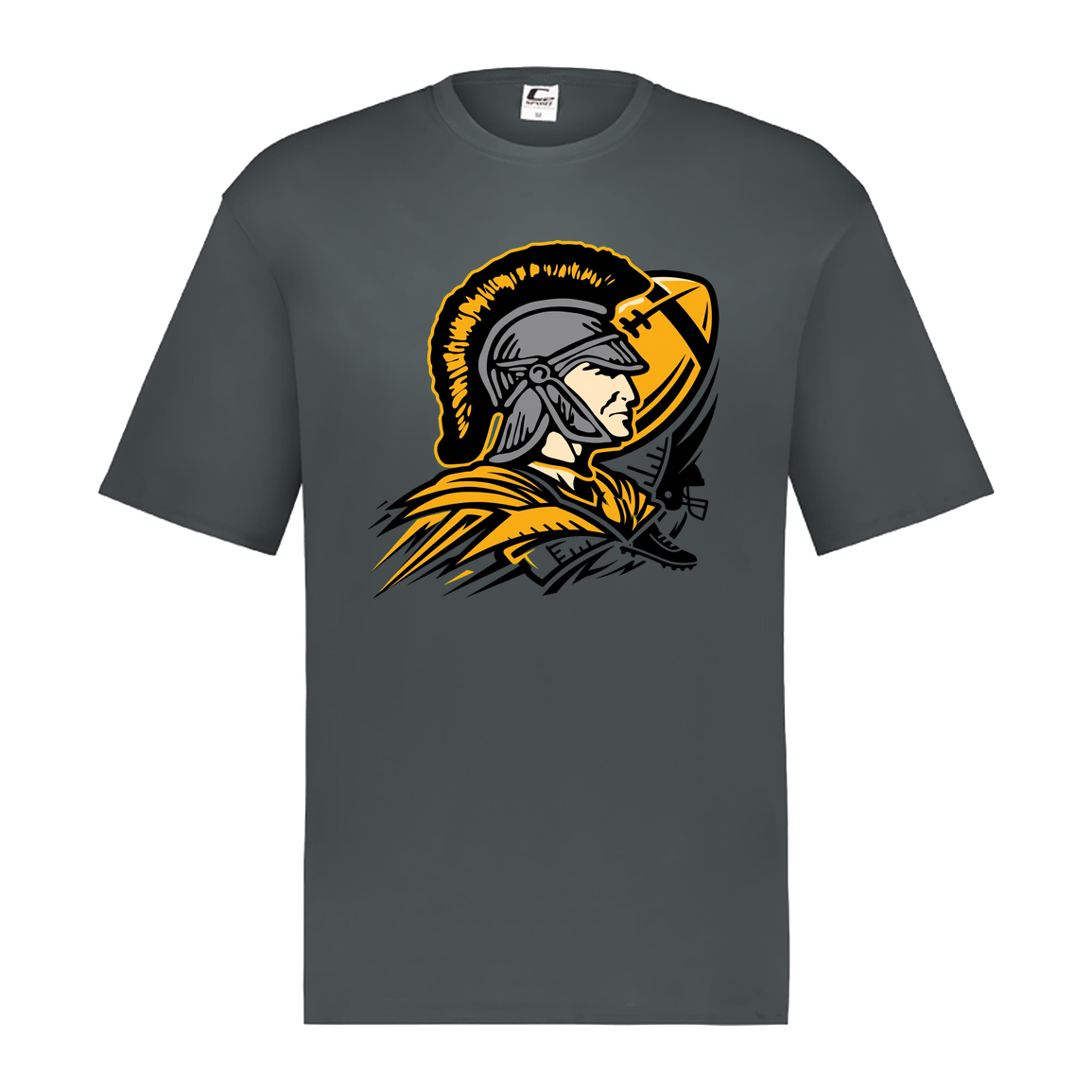 tc-trojans-football-graphic-v2-c2-mens-performance-short-sleeve-tee — Graphite — Front — source sha256 ad8eaae459139b0ca989b505c5b637ceab22ebb2c0564d901f88cc61752ab9c6 — Color position 2