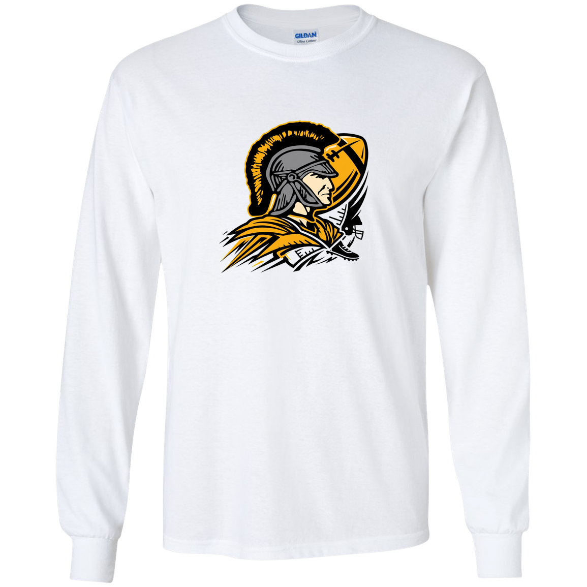 tc-trojans-football-graphic-v2-gildan-youth-ls-t-shirt — White — Front — source sha256 b00e7bb518d7141564d57dcf06ae9917ad217bcbcbfc7aa4167fb52b54a5e4f6 — Color position 2