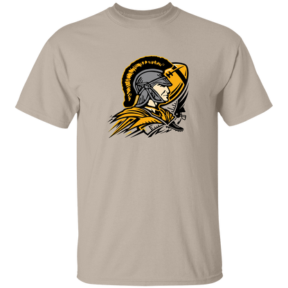 tc-trojans-football-graphic-v2-gildan-5-3-oz-t-shirt — Sand — Front — source sha256 c2d1b6dd53d64794872d2764e61ec8b5f553c7df9649a92b54b503b692f5fd32 — Color position 1