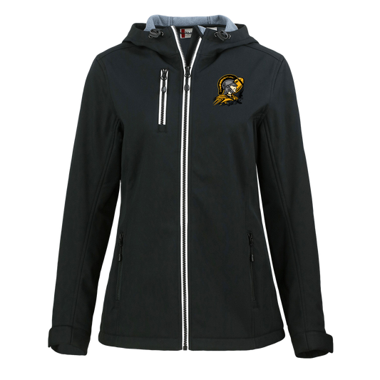 tc-trojans-football-graphic-v2-clique-womens-eco-stretch-softshell-jacket — Black — Front — source sha256 df0934e670415e143a1d77c299269409a8e1a4f5f05bb0fefa1b65590f7c87de — Color position 1