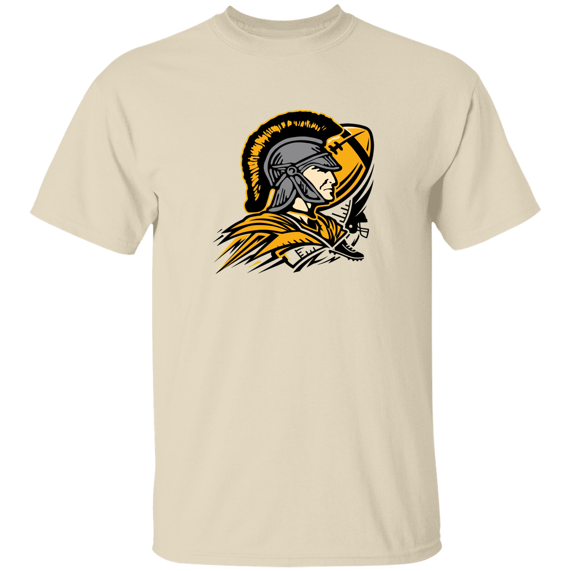 tc-trojans-football-graphic-v2-gildan-5-3-oz-t-shirt — Natural — Front — source sha256 f815e1427704a4580ef6229555d7d1d9c7b4606c324d37bafe92732c8c828f14 — Color position 2