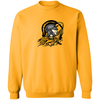 tc-trojans-football-graphic-v2-gildan-crewneck-pullover-sweatshirt — Gold — Front — source sha256 ff11a8fa69997d54973b15e6e39955d7d133414e4287293f54c3858a9165b5b2 — Color position 7