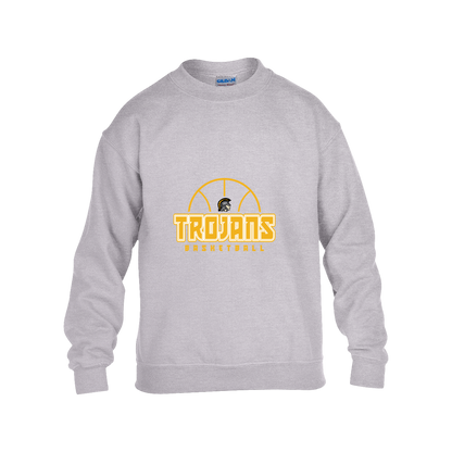tc-trojans-hoop-horizon-gildan-kids-heavy-blend-fleece-crew — Grey — Front — source sha256 68c41ab3e58b03239b26d117a40aba2e1f8d976d87ffabefeb3fadf557e2eee7 — Color position 3