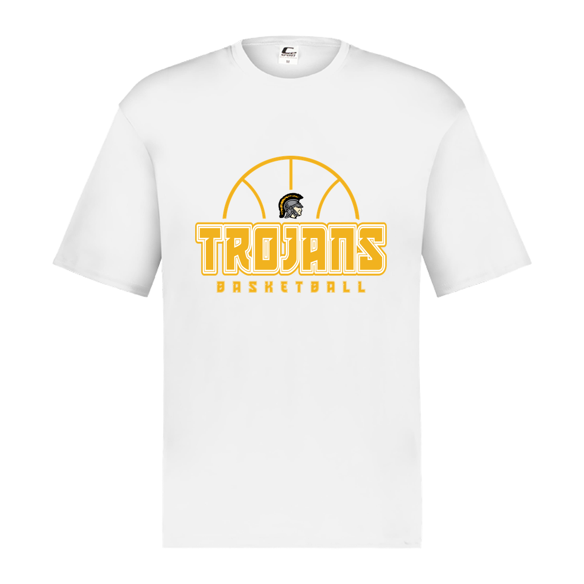 tc-trojans-hoop-horizon-c2-mens-performance-short-sleeve-tee — White — Front — source sha256 a0c695bf9051ece6c537928a031f985512f429cafbe1b759648b5ba4527f97c9 — Color position 4