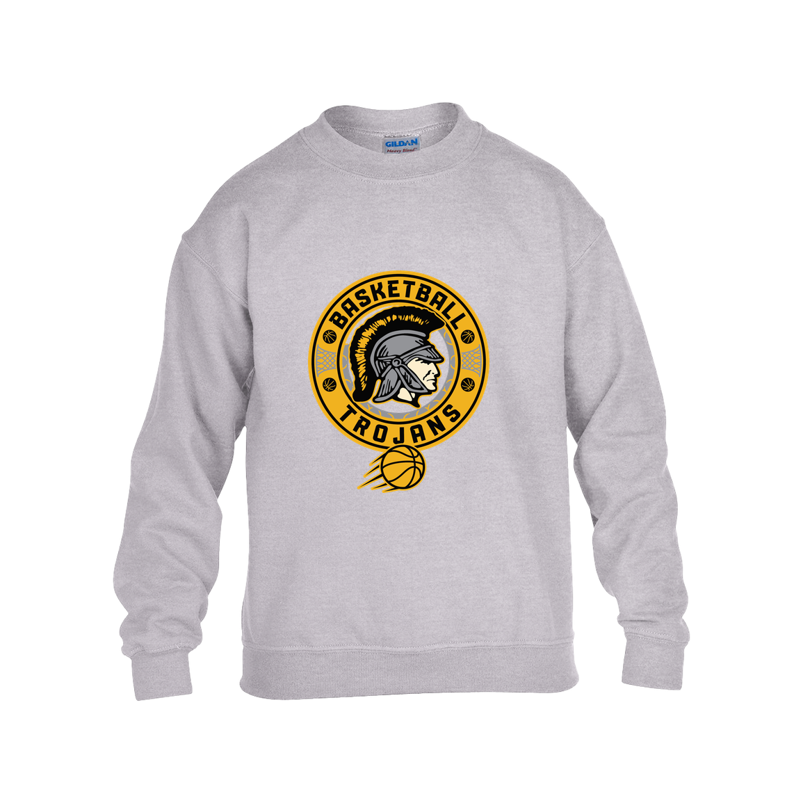 tc-trojans-retro-80s-90s-gildan-kids-heavy-blend-fleece-crew — Grey — Front — source sha256 4b064a685b006c03e6c27165d8805cfee5ab85309e2e6f0b8f46098c6a758164 — Color position 3