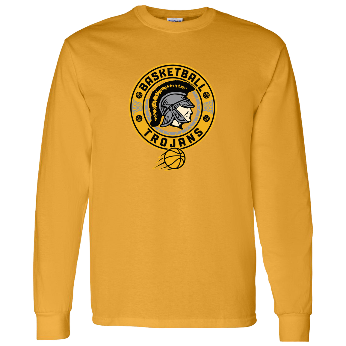 tc-trojans-retro-80s-90s-gildan-ls-t-shirt-5-3-oz — Gold — Front — source sha256 5417c8920e9fa30286ffcbaaa6f3d71ab658aa119be000973124a8eb1b3b4d39 — Color position 6