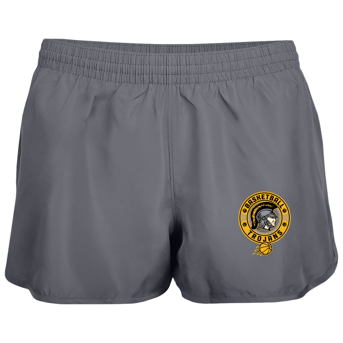 tc-trojans-retro-80s-90s-augusta-ladies-wayfarer-running-shorts — Graphite — Front — source sha256 654cd42f511294055b7b238c1aef842a6b1abfc3920b3598eb1f4536b0326ec1 — Color position 2