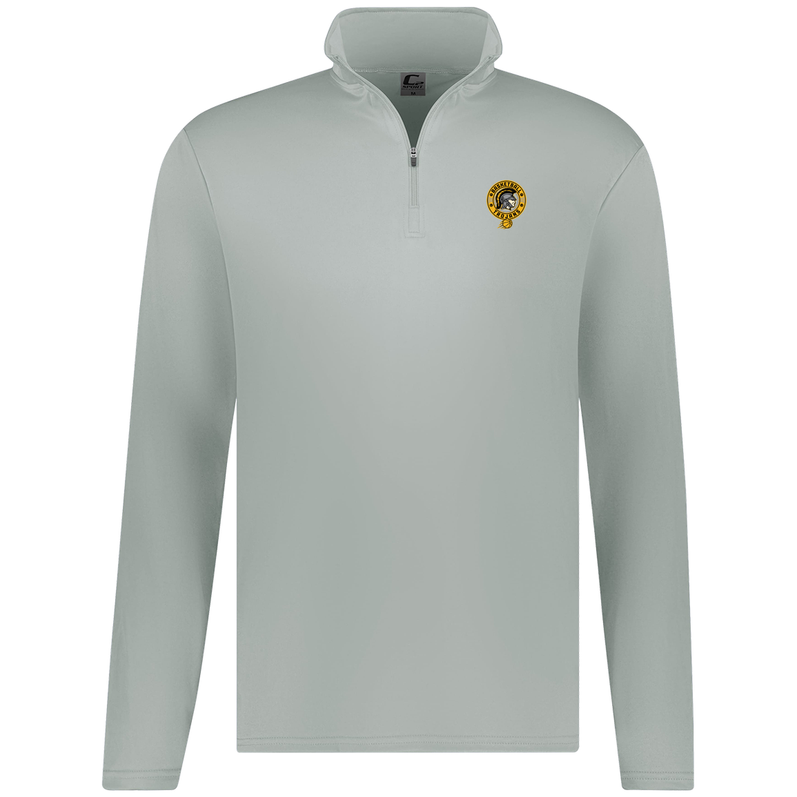 tc-trojans-retro-80s-90s-c2-mens-1-4-zip-pullover — Silver — Front — source sha256 6c16d3fdf9e3231990e55db2346e8e96191724dc8699724b886fe0ddbd28afbf — Color position 2