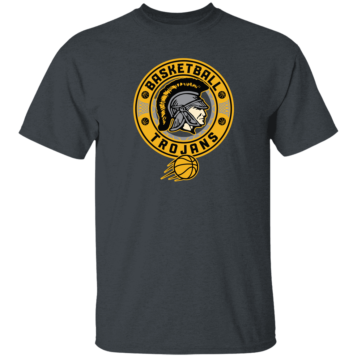 tc-trojans-retro-80s-90s-gildan-youth-5-3-oz-100-cotton-t-shirt — Dark Heather — Front — source sha256 6c78cb0dafc3f4cb03d5fe0d5548b25ddfb9d3ea3867824022cce3ed6c791bce — Color position 4