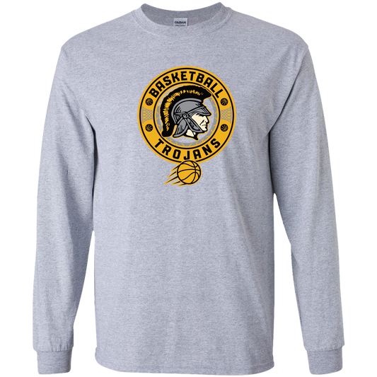 tc-trojans-retro-80s-90s-gildan-youth-ls-t-shirt — Sport Grey — Front — source sha256 792561dcfa50bf69c9c0a715c23ed49eb6d756dae9229dee0e0ede27a4da5caf — Color position 1