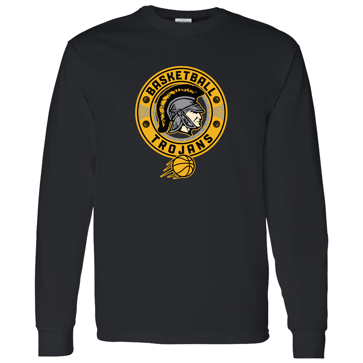 tc-trojans-retro-80s-90s-gildan-ls-t-shirt-5-3-oz — Black — Front — source sha256 a4fc37734feeabcbb936bf6e1c2924dc934f8fadae32059509aff54f22d6341a — Color position 4