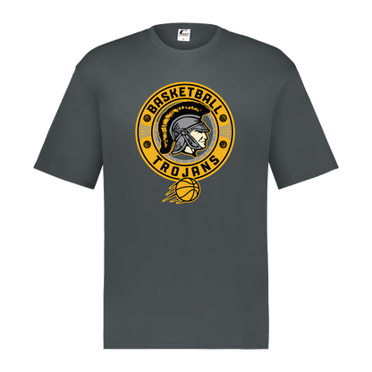 tc-trojans-retro-80s-90s-c2-mens-performance-short-sleeve-tee — Graphite — Front — source sha256 a5eeab65f89081892cd827665e924787e623b908ab38796eeabb578cb16fc287 — Color position 2