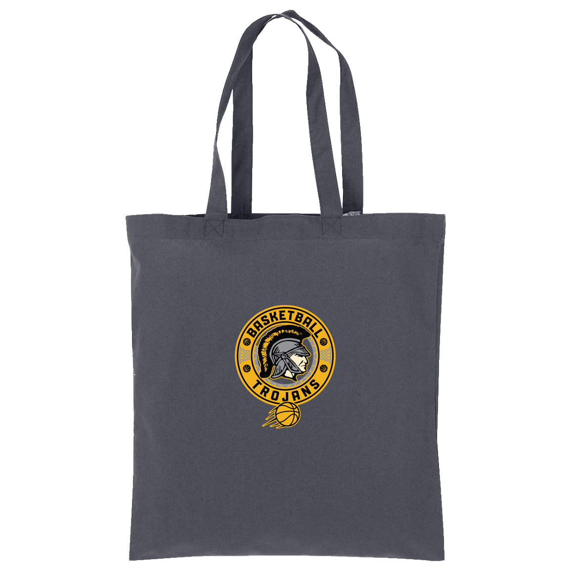 tc-trojans-retro-80s-90s-port-authority-core-cotton-tote — Storm Grey — Front — source sha256 ad81ca98961cb28b57e24caeeaea8be93ebcdff1681c34b4a8d5ae849ce4ee62 — Color position 4