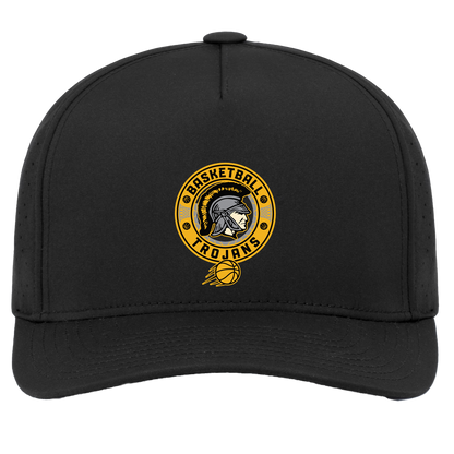 tc-trojans-retro-80s-90s-pacific-headwear-weekender-perforated-snapback-cap — Black — Front — source sha256 aed670238ab57aef3a150fb83544ec1556565d19e2c64e01a009775fc4e54126 — Color position 2
