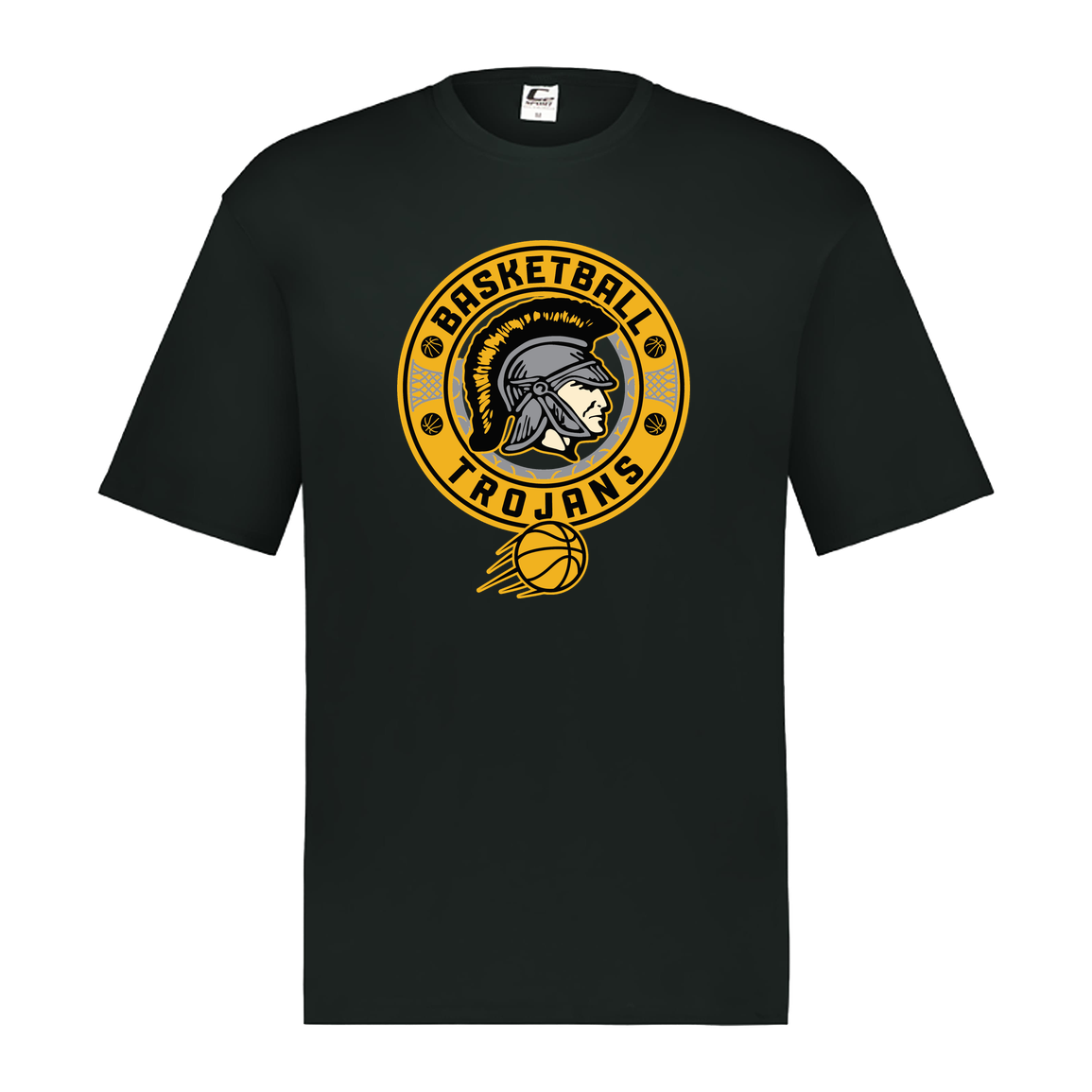 tc-trojans-retro-80s-90s-c2-mens-performance-short-sleeve-tee — Black — Front — source sha256 b388a1d35a7bfe39bc0815512a401034faf9109074be9e43898712f9c0c679e2 — Color position 1