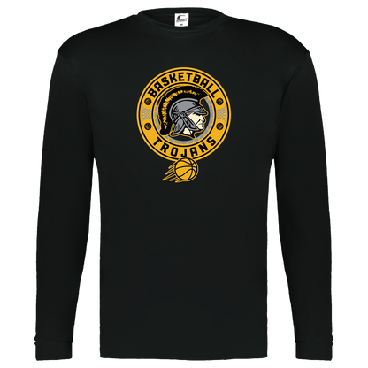 tc-trojans-retro-80s-90s-c2-kids-performance-long-sleeve-tee — Black — Front — source sha256 c0adbcc8cb91dec345dcc847204c8246dd39c75562cf708cec1da5941a99de8d — Color position 1