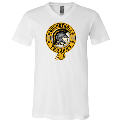 tc-trojans-retro-80s-90s-bella-canvas-unisex-jersey-ss-v-neck-t-shirt — White — Front — source sha256 c9837d5d3ed8067289b592d639b84476cdafea9d9f3c5edc32cc58ddee7e78ad — Color position 1