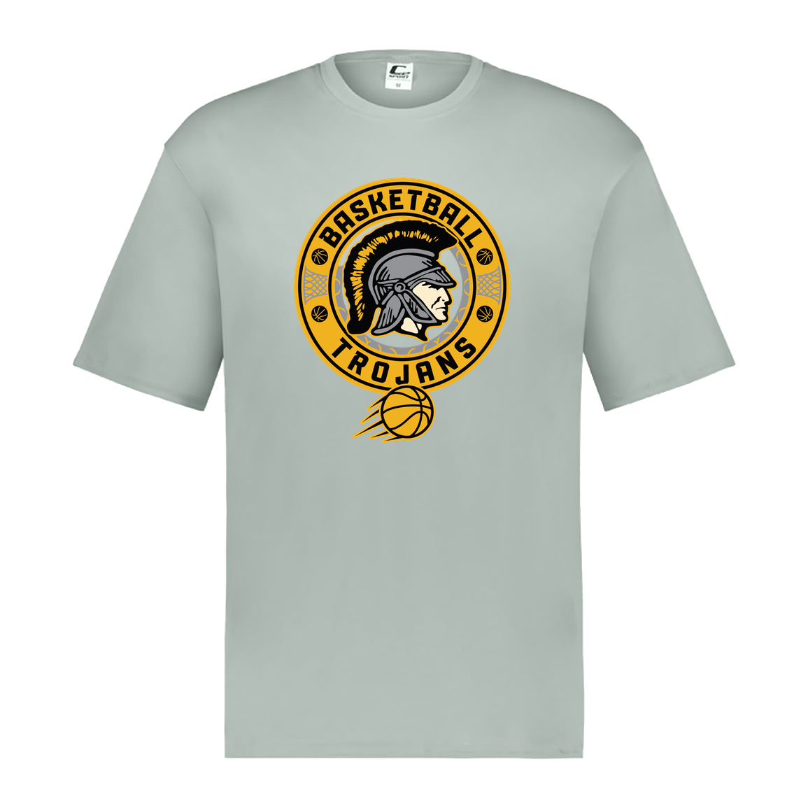tc-trojans-retro-80s-90s-c2-mens-performance-short-sleeve-tee — Silver — Front — source sha256 d202189785d43dc214ea6430bce411716cce56e583a28252561732ce66e983da — Color position 3