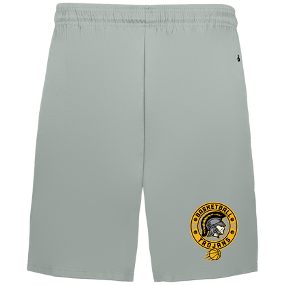 tc-trojans-retro-80s-90s-badger-adult-b-core-7-inch-short-with-pockets — Silver — Front — source sha256 dbe717a47d64ae64216b50bc655fbf825711ce5575e099a1d73f02ae45014cab — Color position 3