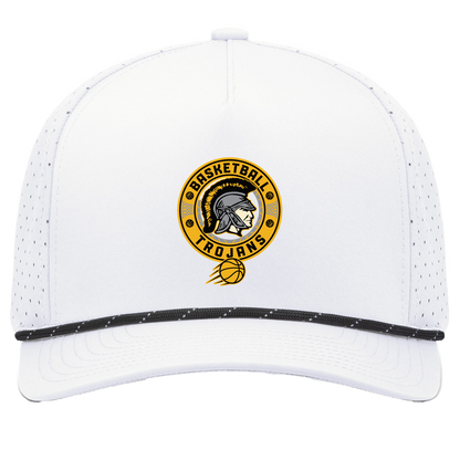 tc-trojans-retro-80s-90s-pacific-headwear-weekender-perforated-snapback-cap — White/Black — Front — source sha256 f91015c1c02cc4764d0f45a3a89b63e3c073f001120c32e859ed1e44f745afa4 — Color position 7