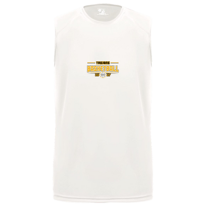 tc-trojans-season-arc-badger-b-core-sleeveless-performance-tee — White — Front — source sha256 2930fd5bf0152386782b4476d5bfbbb88c31571b83e22a2ecb0ca71daaf264ff — Color position 4