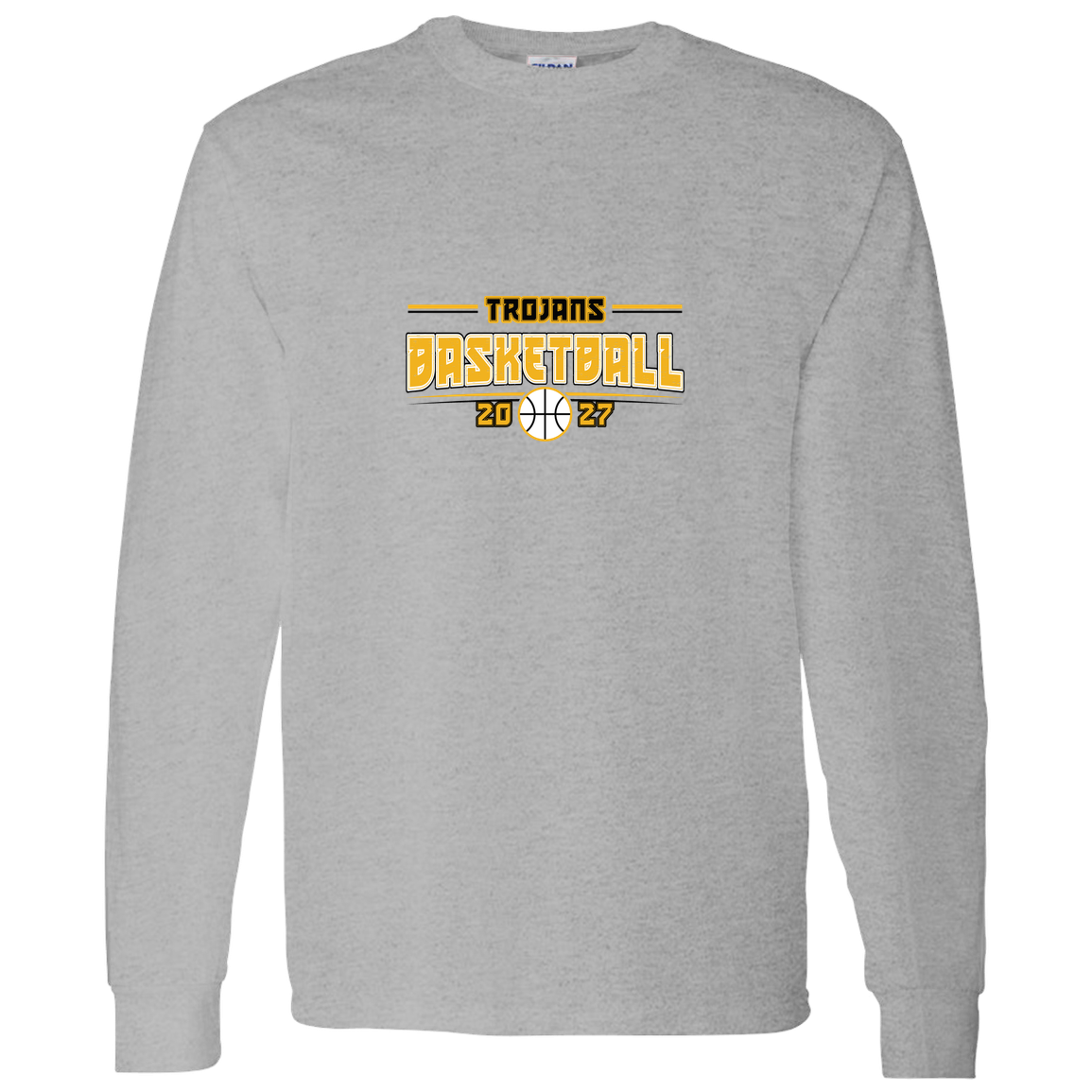 tc-trojans-season-arc-gildan-ls-t-shirt-5-3-oz — Sport Grey — Front — source sha256 370b3e31c4ac3abc64af141c8713ccb3968b94f82c904648dee6eb7385ea5540 — Color position 5