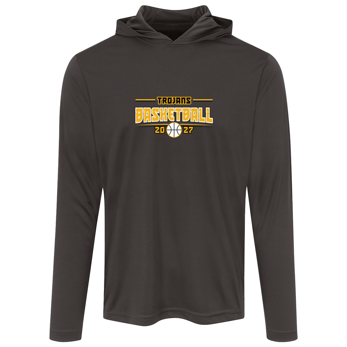tc-trojans-season-arc-sport-tek-mens-competitor-hooded-tee — Iron Grey — Front — source sha256 70362699030ef14a46d5f8cea17ff2c3429b8aa2f9431b95dcbabb1600483e83 — Color position 2