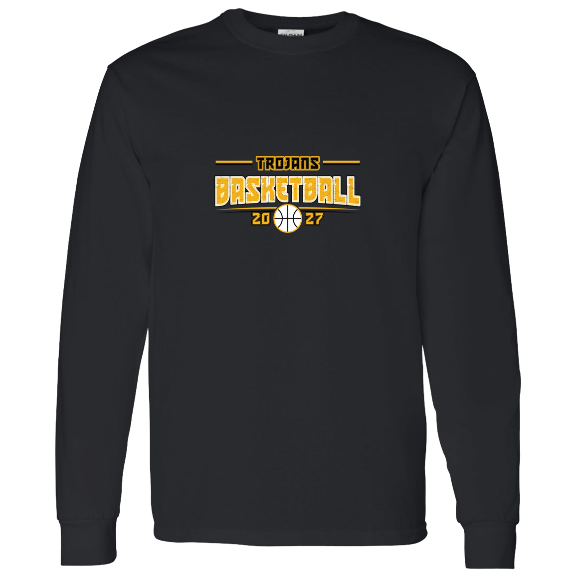 tc-trojans-season-arc-gildan-ls-t-shirt-5-3-oz — Black — Front — source sha256 b0066f6f265295b33ddf8d0da79683082cd23ba1d54ab7b4eb36d0872545f2cf — Color position 4