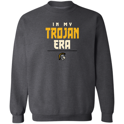 tc-trojans-sport-era-stack-3600x4200-gildan-crewneck-pullover-sweatshirt — Dark Heather — Front — source sha256 13a97a3047468580ec212937d817e5458a7aa97672e7b6647905216d63aafe17 — Color position 6