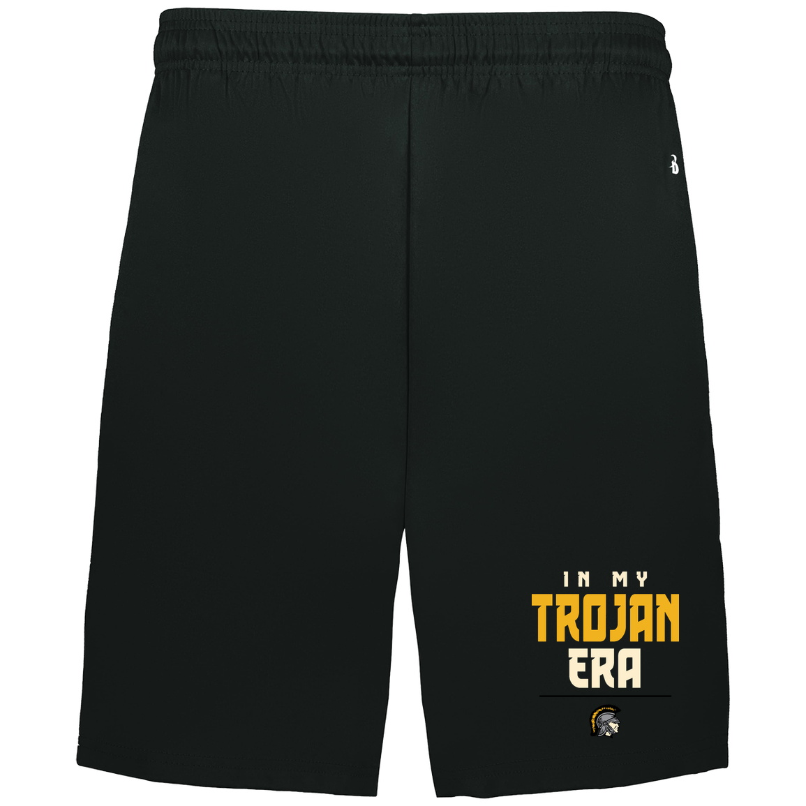 tc-trojans-sport-era-stack-3600x4200-badger-adult-b-core-7-inch-short-with-pockets — Black — Front — source sha256 3c99ca5c41ee1e92a6fb37e0d54db23b5c4192422002b1fa01a256969012283a — Color position 1