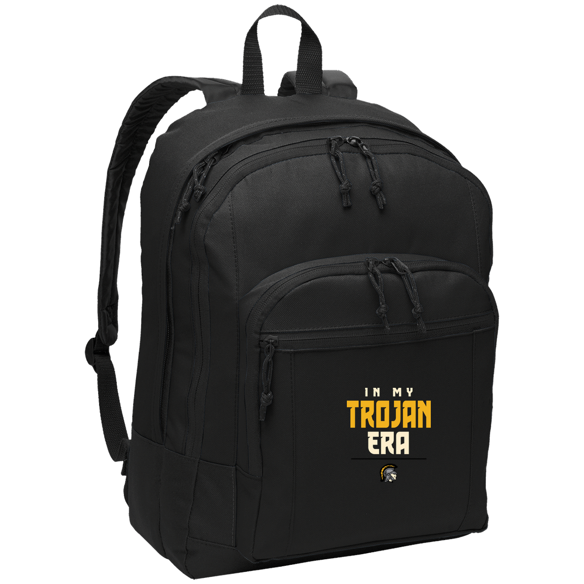 tc-trojans-sport-era-stack-3600x4200-port-authority-basic-backpack — Black — Front — source sha256 4a818c19ef20f27ee494d7772b8bc84568f297c9ab79b0ecf7bece4888154fd5 — Color position 1