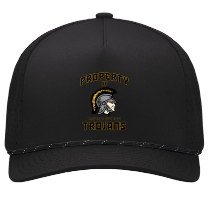 tc-trojans-sport-property-of-3600x4200-pacific-headwear-weekender-perforated-snapback-cap — Black/Black — Front — source sha256 3d97cdb34b37c9c5dd2b1864b0fc9ee5a17111f76873b56f9cef68a7eacdbf35 — Color position 1