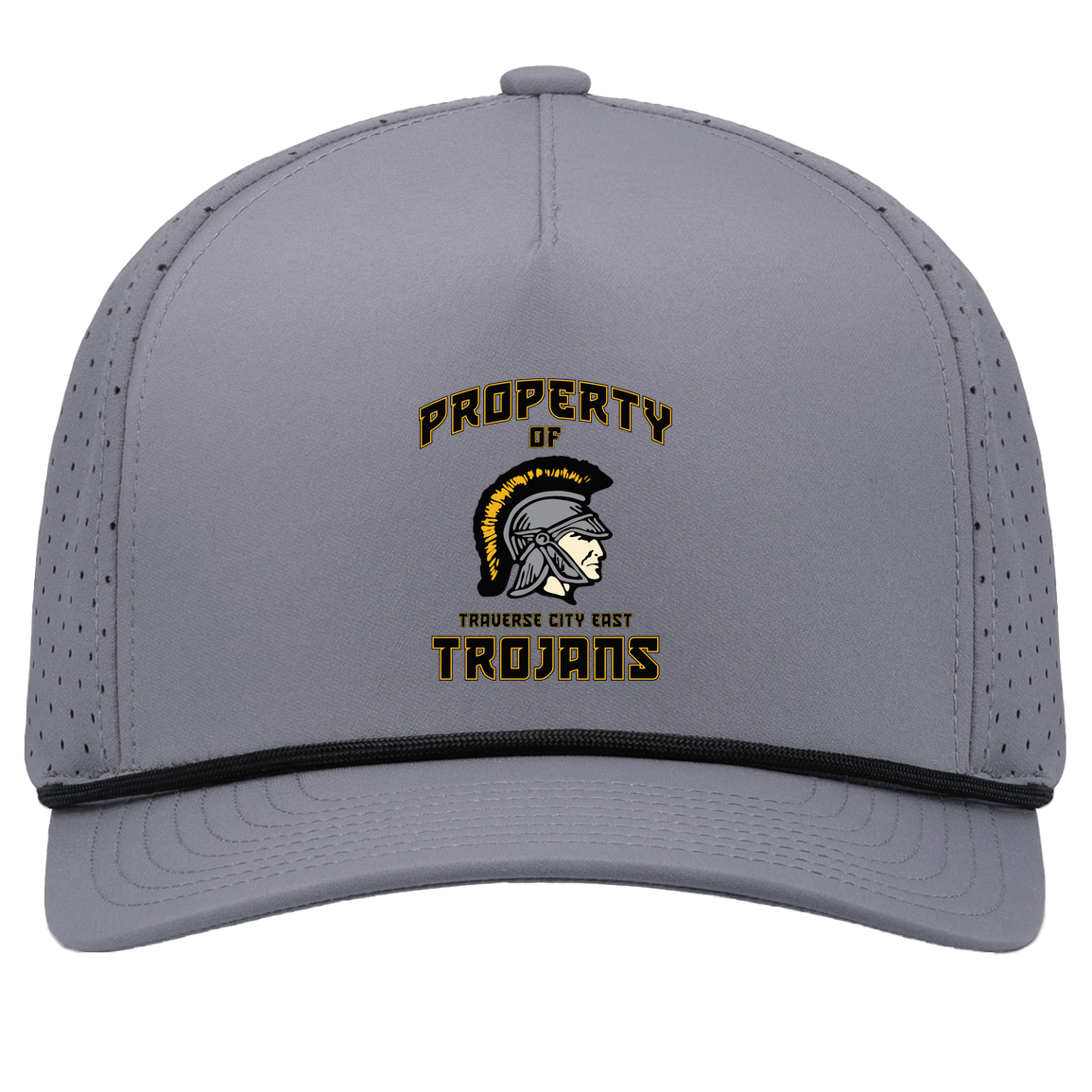 tc-trojans-sport-property-of-3600x4200-pacific-headwear-weekender-perforated-snapback-cap — Graphite/Black — Front — source sha256 afab03f9b31b7831dd3f236b02bf4bab7e3232fdb84036d49ef4bfe6aad1c117 — Color position 3