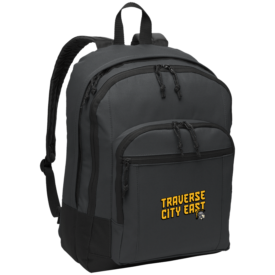 tc-trojans-sport-retro-script-3600x4200-port-authority-basic-backpack — Dark Charcoal — Front — source sha256 1a5e91bb717629827c49c0566562ce41e2a801e0cdab690753f53146debb680e — Color position 2