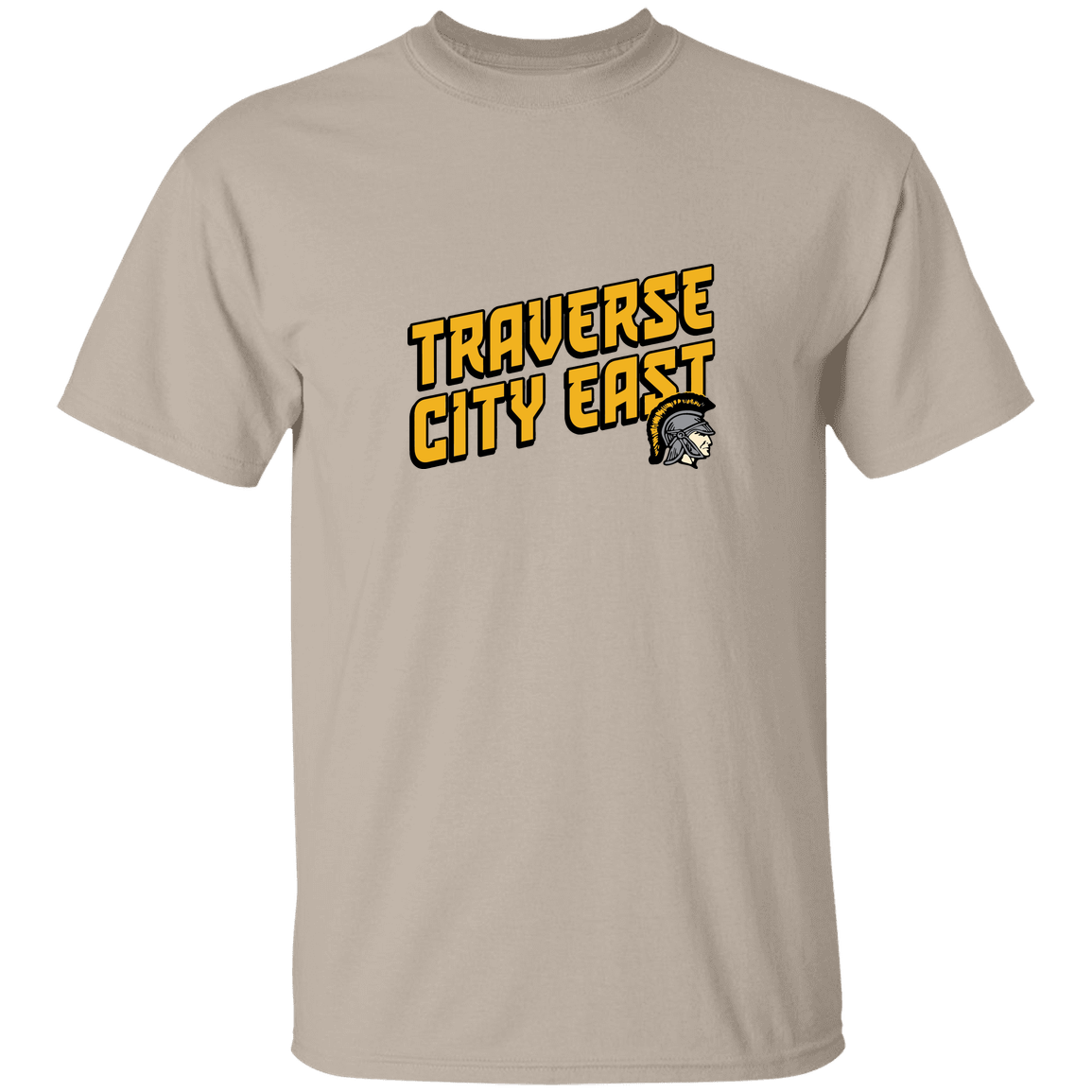 tc-trojans-sport-retro-script-3600x4200-gildan-5-3-oz-t-shirt — Sand — Front — source sha256 3fe396fff434b5f33bc0715221900b5e1fa28ba9a0e3887a6700e9622be990f2 — Color position 1