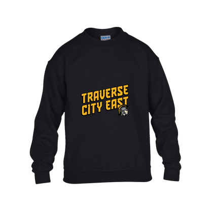 tc-trojans-sport-retro-script-3600x4200-gildan-kids-heavy-blend-fleece-crew — Black — Front — source sha256 40f23bba5819c84215d81d5f6fe4794029358bba282b303a2fba6b4950823447 — Color position 1