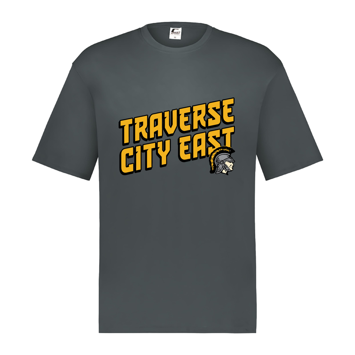 tc-trojans-sport-retro-script-3600x4200-c2-mens-performance-short-sleeve-tee — Graphite — Front — source sha256 88e9dab466c4d11a69ad5678f89f0138eae34ae93e9a297c21d2d29535ed1ac2 — Color position 2