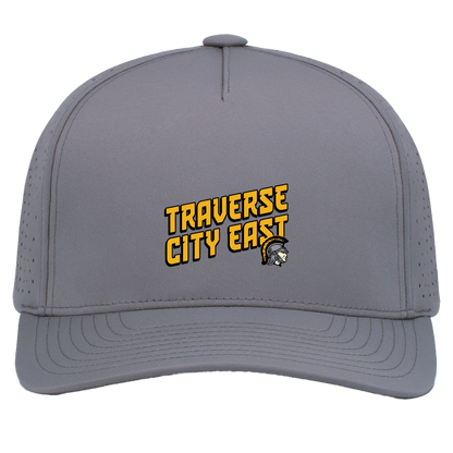 tc-trojans-sport-retro-script-3600x4200-pacific-headwear-weekender-perforated-snapback-cap — Graphite — Front — source sha256 c87567b6ddea39ce476372b7c2e38e8da819cc09a2598aa586f488950b7076b0 — Color position 4