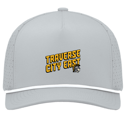 tc-trojans-sport-retro-script-3600x4200-pacific-headwear-weekender-perforated-snapback-cap — Silver/White — Front — source sha256 ca760fae2ba36c193457928f8fcc5b2b6c6ed9ebdd57540c28e80ce0c3f5533a — Color position 5