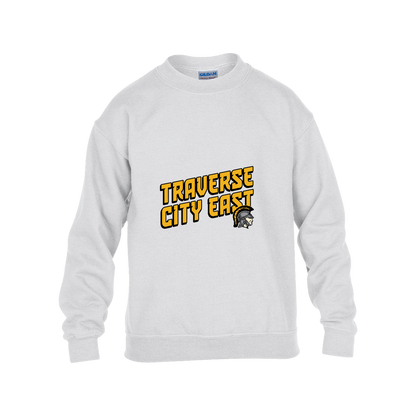 tc-trojans-sport-retro-script-3600x4200-gildan-kids-heavy-blend-fleece-crew — White — Front — source sha256 ee8858d4794c2332b80eeb479dec2b12aab844984878f418a92f9de6346eba90 — Color position 4