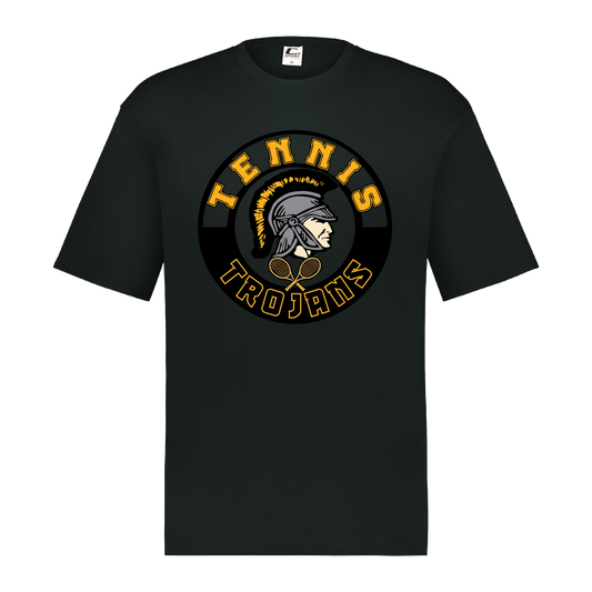 tc-trojans-tennis-crest-c2-mens-performance-short-sleeve-tee — Black — Front — source sha256 0dd649722e8e86e616be224dac63b6fde9438b09810243abfed5593715ff3c13 — Color position 1