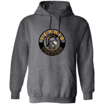 tc-trojans-tennis-crest-gildan-pullover-hoodie — Dark Heather — Front — source sha256 57643effe3679a99a18eb9ff4b74932e6eb1e9abce3c6adf3c8b09c35a852d9f — Color position 6