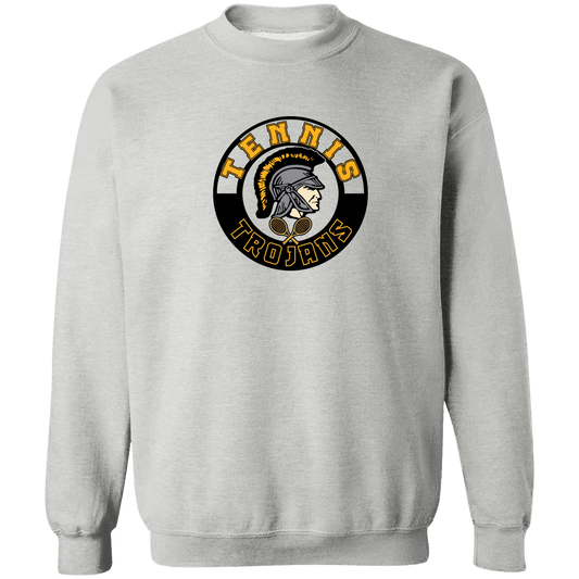 tc-trojans-tennis-crest-gildan-crewneck-pullover-sweatshirt — Sport Grey — Front — source sha256 80ced8d693d40d9a276c6e6cad5c614e80e9a6e17a87eadb3a8e7f747cf5db29 — Color position 1